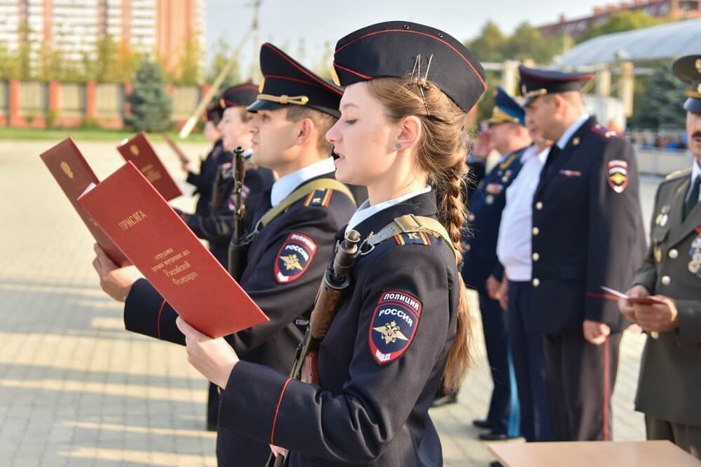 присяга в вуз мвд